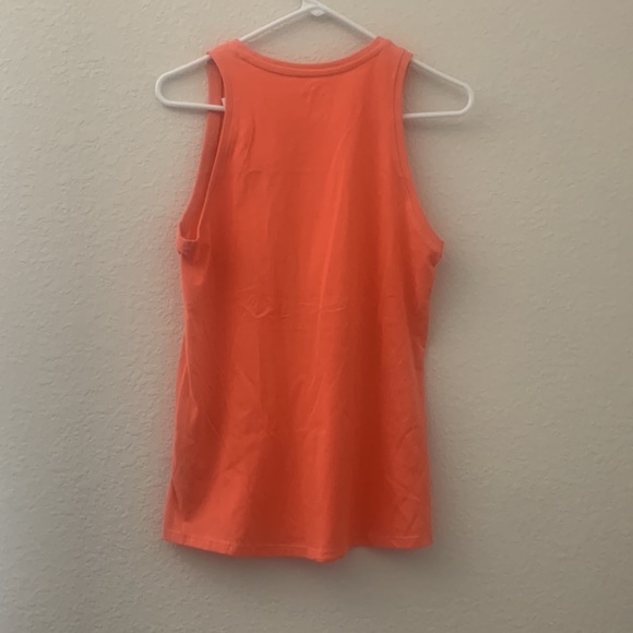 Nike Dri-fit Tee, size small, orange and white, NWT - Picture 2 of 4